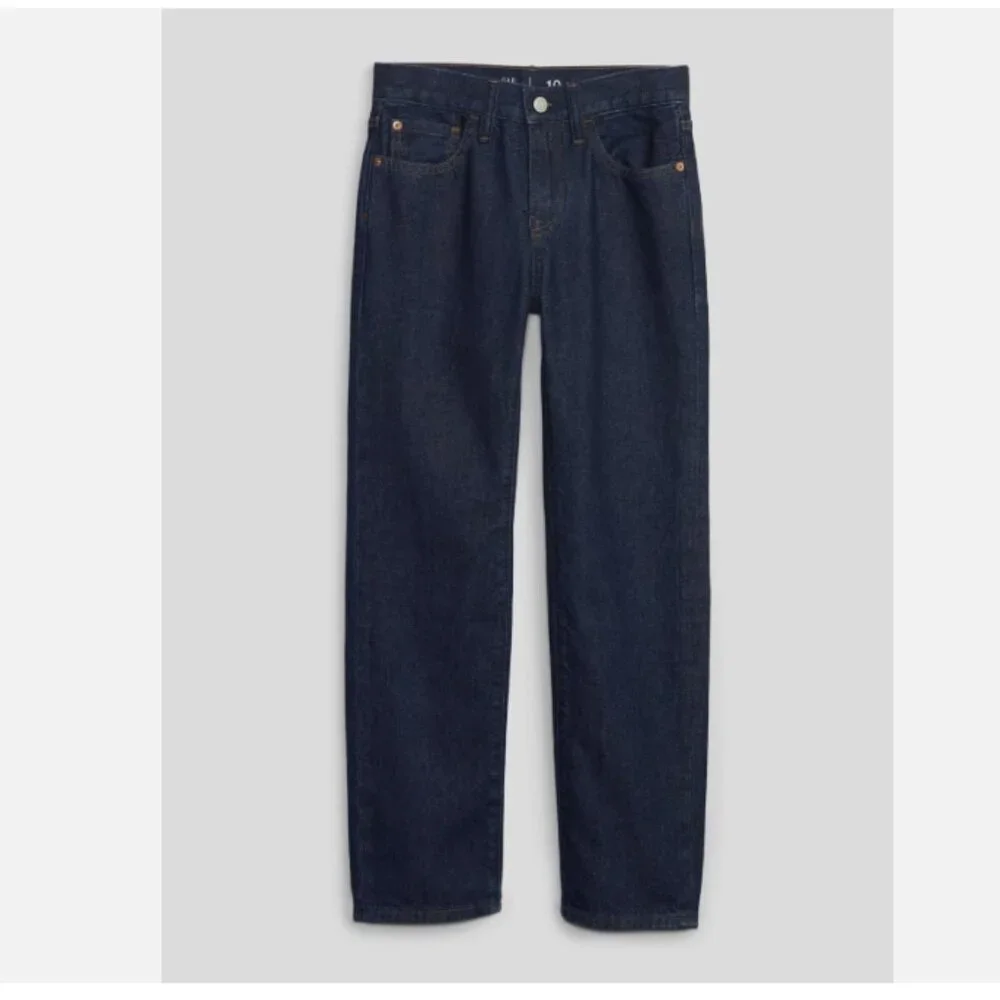 GAP Kids Indigo Straight Jeans, 16 Husky